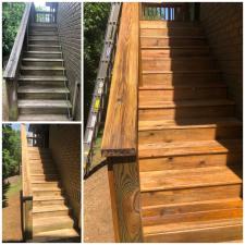 Deck restoration and staining in little rock ar 001