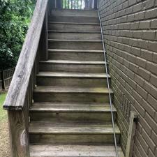 Deck restoration and staining in little rock ar 002