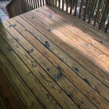 Deck restoration and staining in little rock ar 004