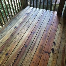 Deck restoration and staining in little rock ar 006