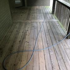 Deck restoration and staining in little rock ar 009