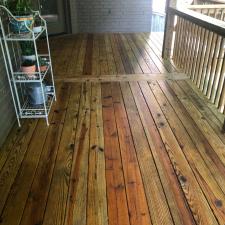 Deck restoration and staining in little rock ar 010