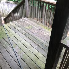 Deck restoration and staining in little rock ar 011
