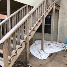 Deck restoration and staining in little rock arkansas 008