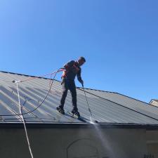 Metal roof cleaning 5