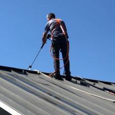 Metal roof cleaning 7