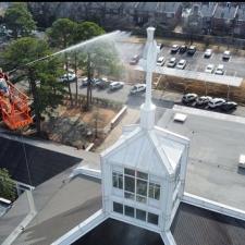 Church steeple cleaning 1