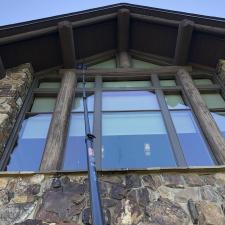 Window cleaning at petit jean state park in morrilton ar